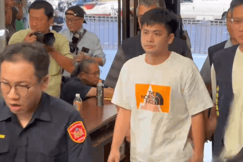 被控下藥性侵 電視台高層兒遭約談「未遮臉快步進北檢」