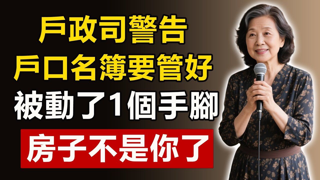 YT雪姨稱「戶口變動恐失房產」 內政部怒斥假消息:將查處
