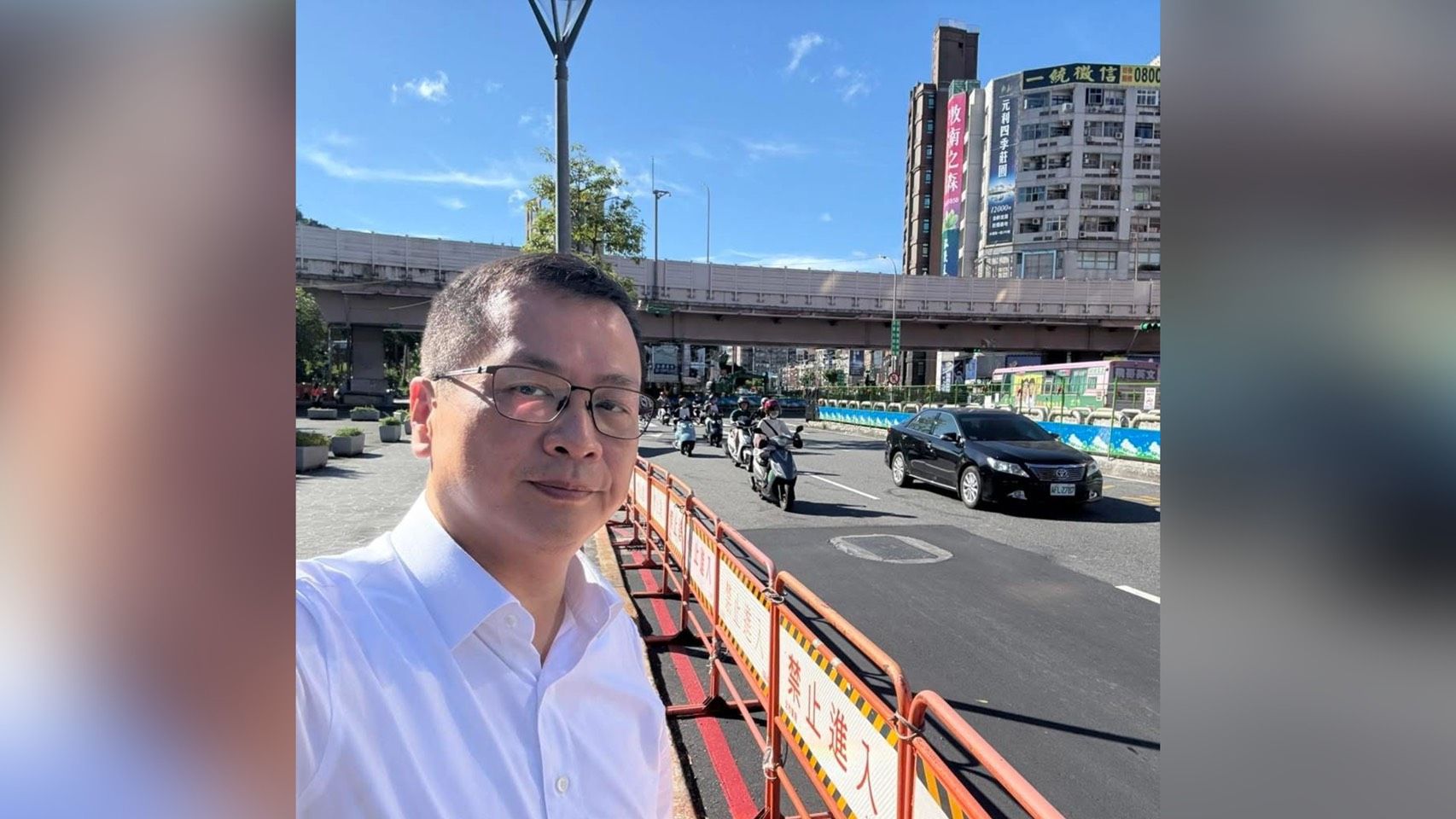 羅智強PO片喊公館圓環沒塞車 苗博雅斥「拍反向」:騙外地人