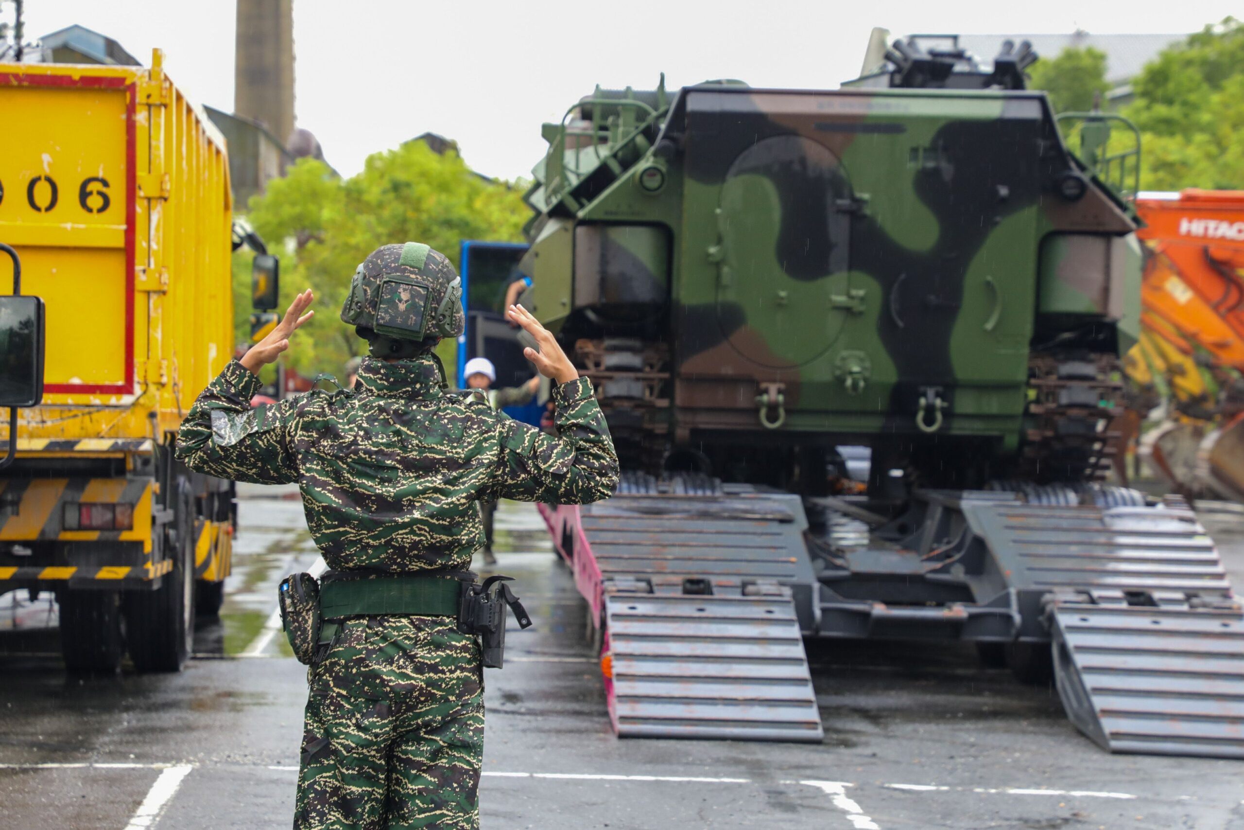 花蓮光復14死124失聯 448國軍、逾30機具趕抵救災