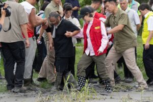 遭傳勘災要災民迴避 蕭美琴澄清絕無要求:解決問題優先