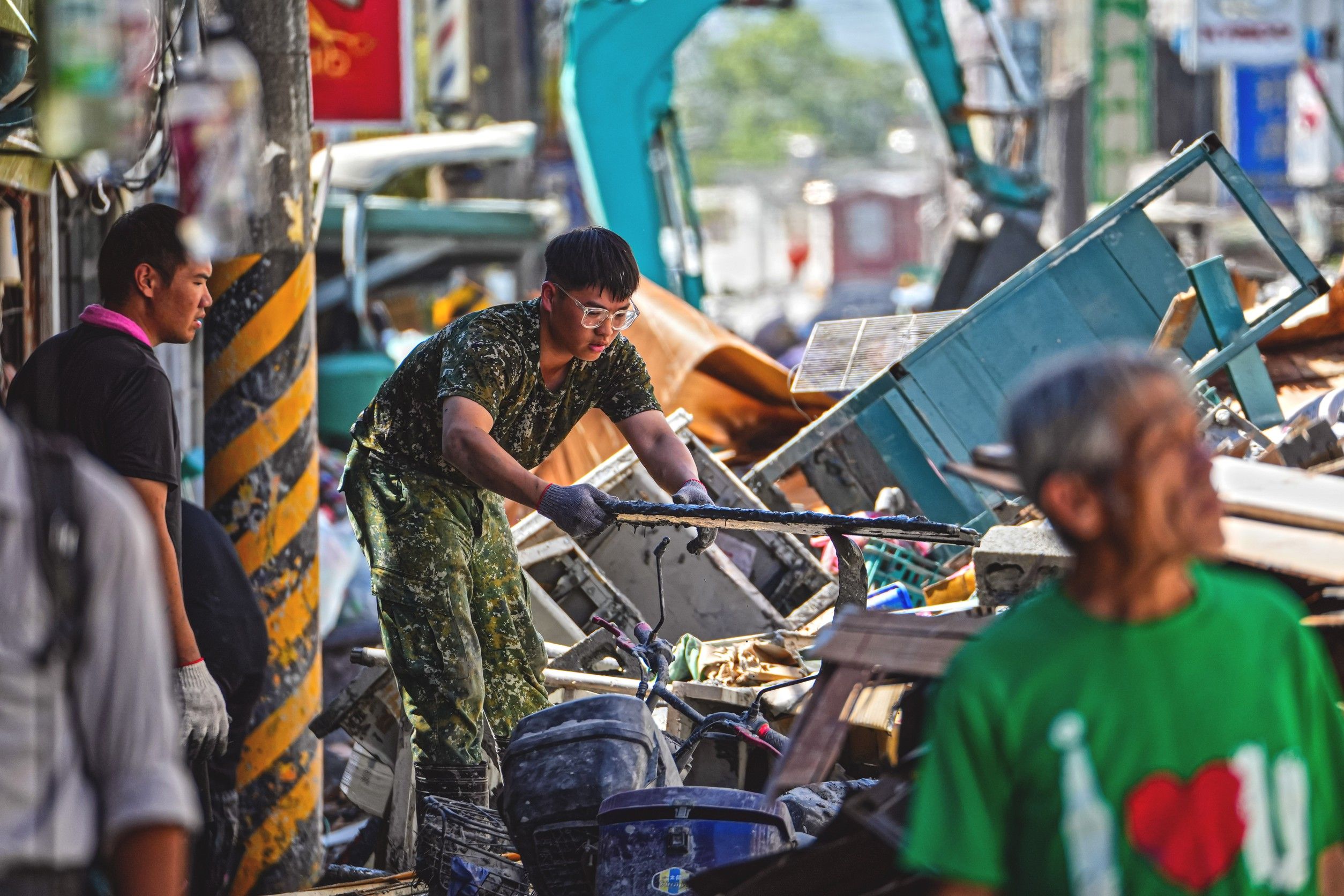 花蓮光復清不完!30日續停班課 台東霧鹿、利稻村正常上班上課