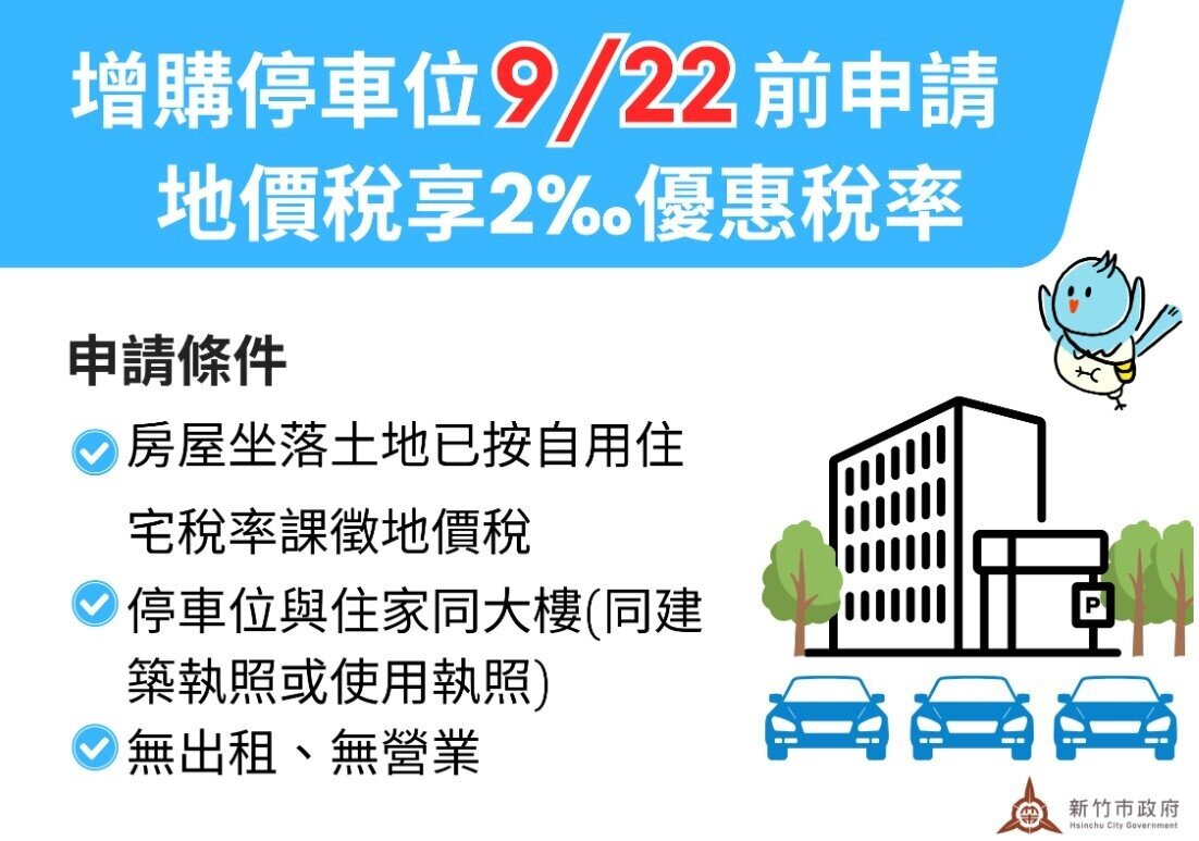 車位也能享自住優惠?符合「這些條件」稅金省4倍!