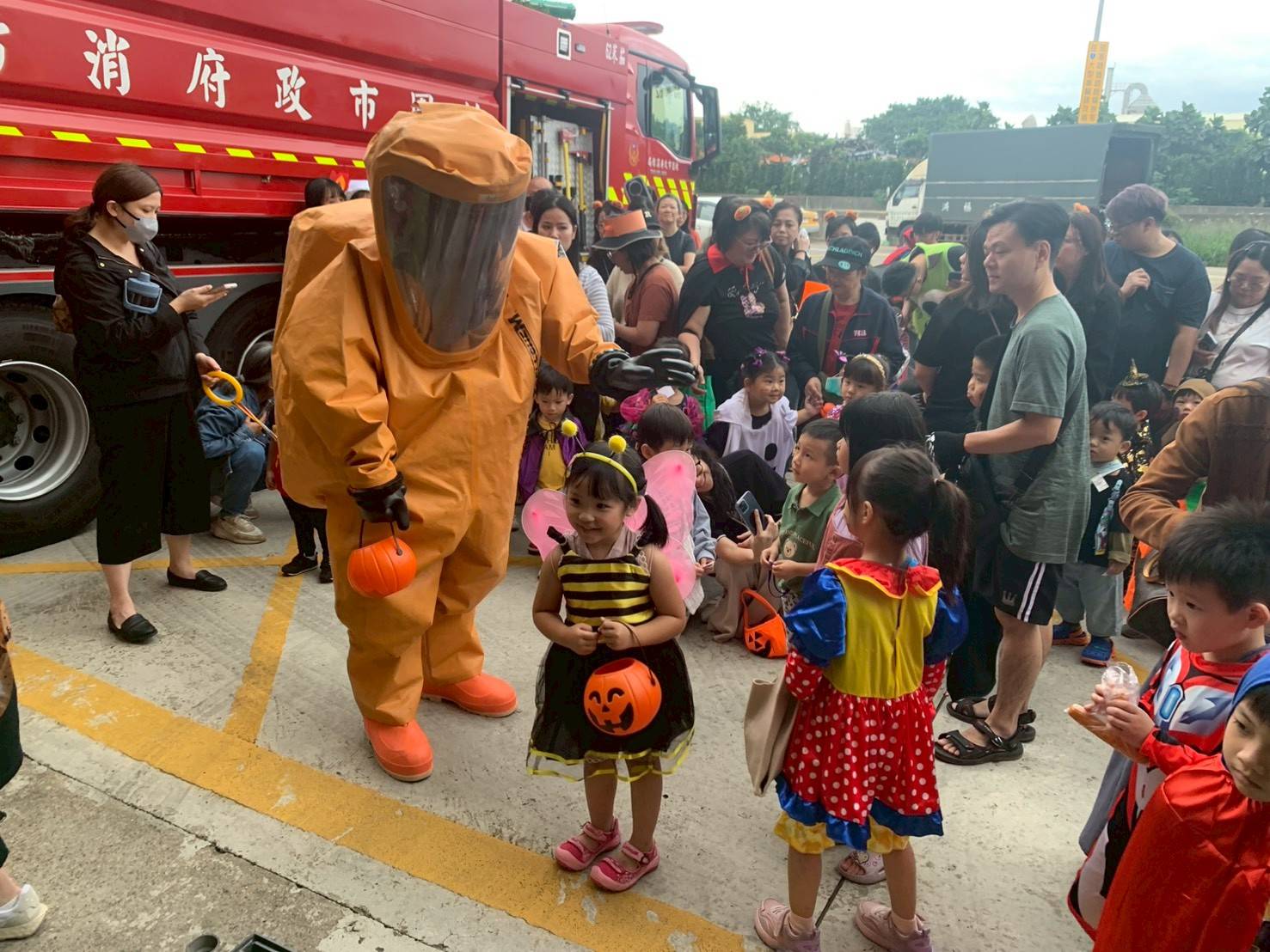 萌娃盛裝打扮現身桃消茄苳分隊 防災觀念向下扎根  1396122 0