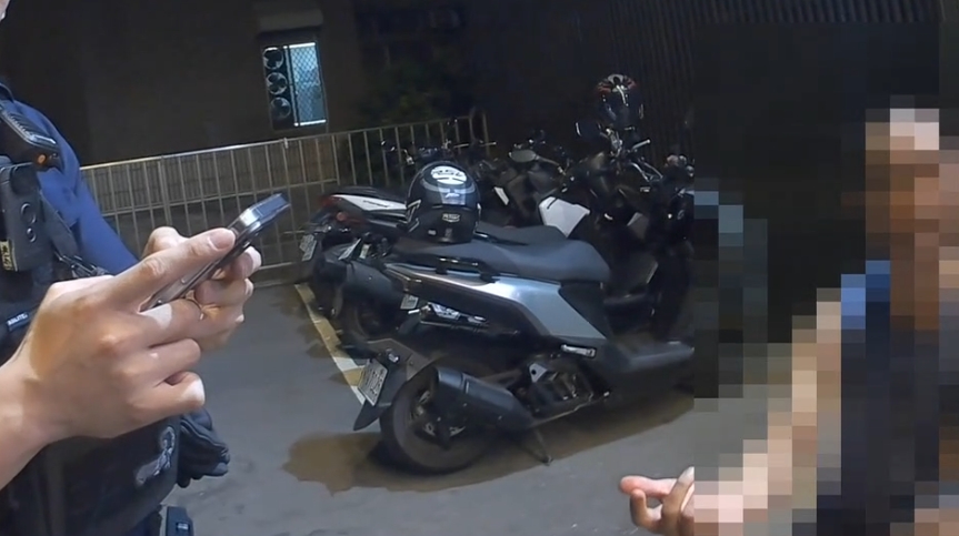 才剛挨打!男又跑中壢居酒屋吃霸王餐 老闆等2小時報警逮人 1760592587944 0