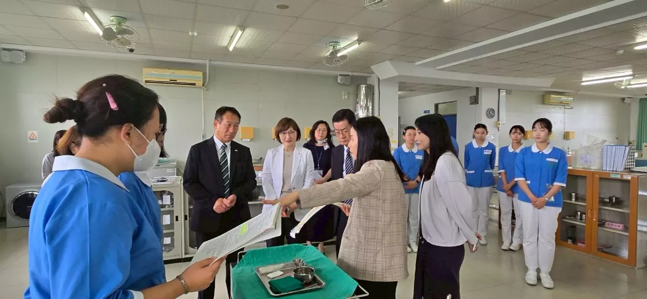 新生醫專致力培育健康照護人才 獲日本電波學園訪團肯定 300050 0