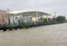 風神颱風共伴效應桃園豪雨狂炸 水務局曝淹水情況