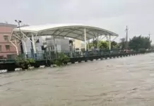風神颱風共伴效應桃園豪雨狂炸 水務局曝淹水情況 風神颱風共伴效應桃園豪雨狂炸 水務局曝淹水情況