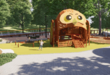 虎頭山公園11月開工翻新「奧爾森林學堂」主題創造兒童探索新天地