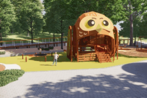 虎頭山公園11月開工翻新「奧爾森林學堂」主題創造兒童探索新天地