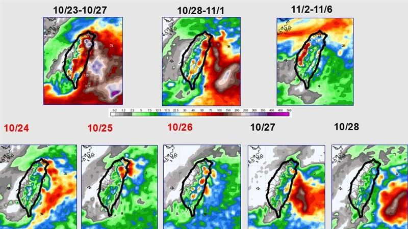 雨還沒停!東北季風持續影響光復節連假 下周還有另一波