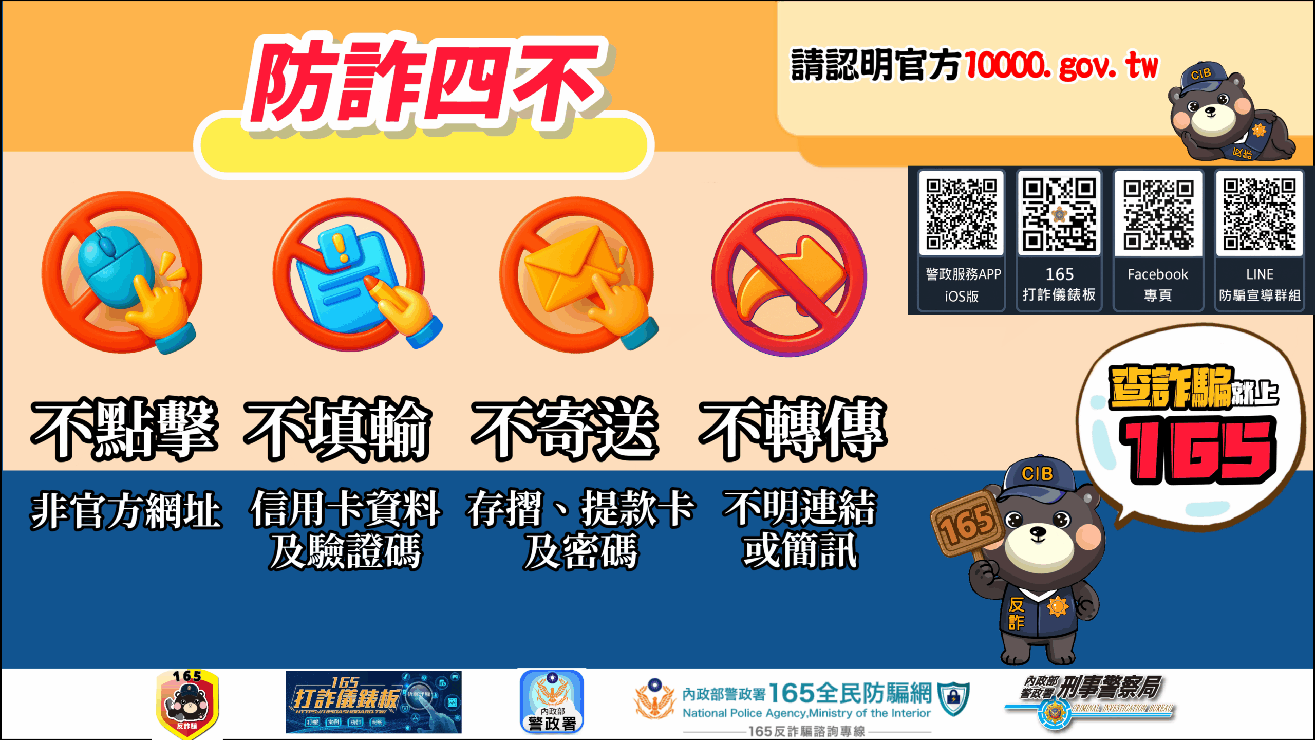 普發1萬準備開放登記!刑事局提醒四不原則慎防詐騙 63AF2883D97BD49AC8CEF404AD13ADCF37D4DB24 scaled