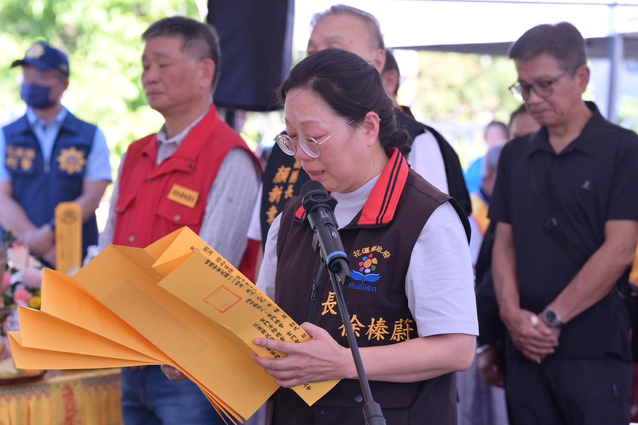 花蓮罹難者頭七提小林村又捧傅崐萁 中華玄門總會道歉:表達不周