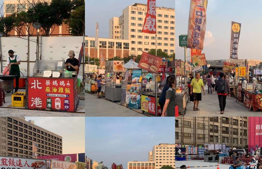 大園「璟都好夜市」未申請營業許可 周遭違規停車亂象多