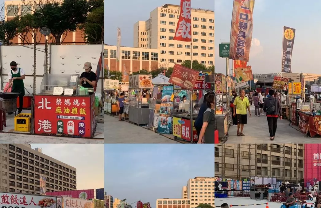大園「璟都好夜市」未申請營業許可 周遭違規停車亂象多 大園「璟都好夜市」未申請營業許可 周遭違規停車亂象多