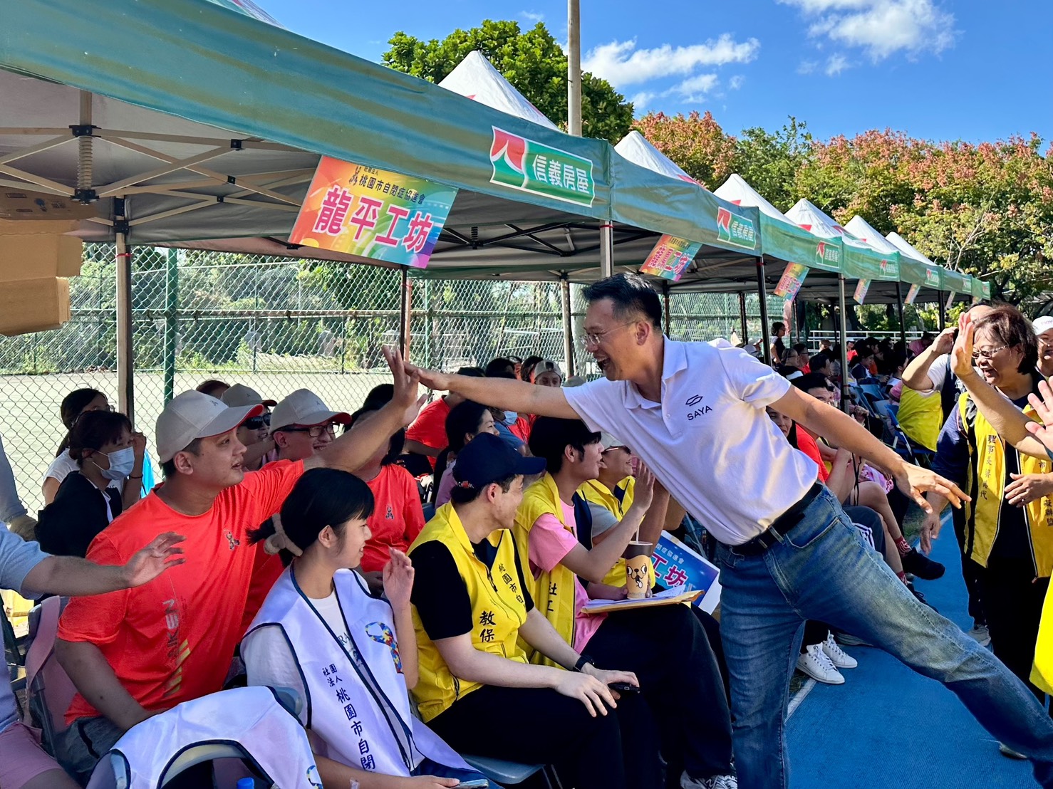 與特教生同場競賽 蘇俊賓:讓桃園成為真正友善城市 S 13459486 0