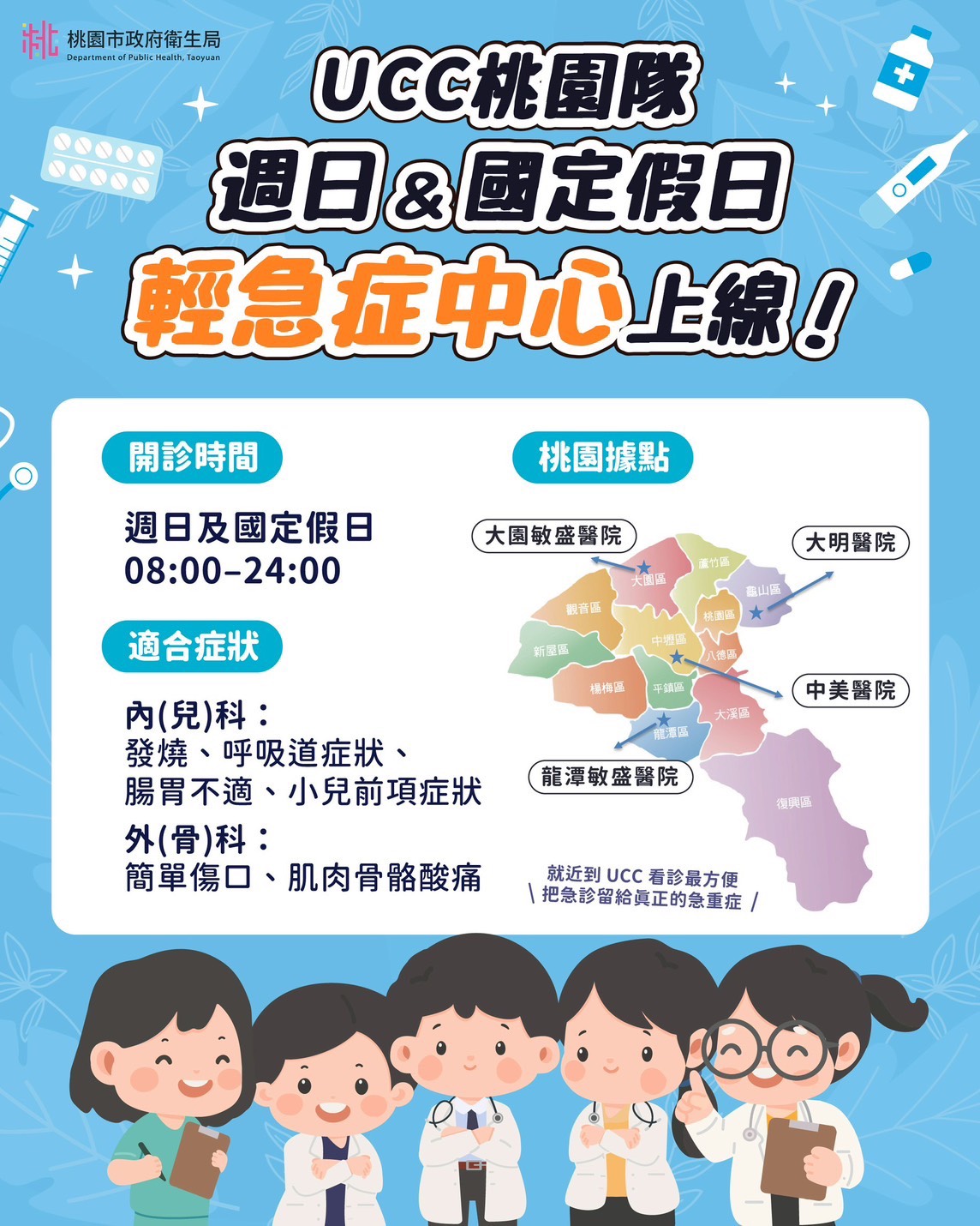 不用再跑急診!桃園假日輕急症中心11/2上路 就醫更方便 S 153804809