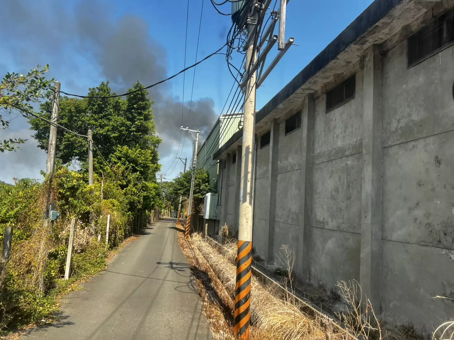 全面燃燒!桃園楊梅穀倉冒惡火 消防緊急灌救 S 17457199 0