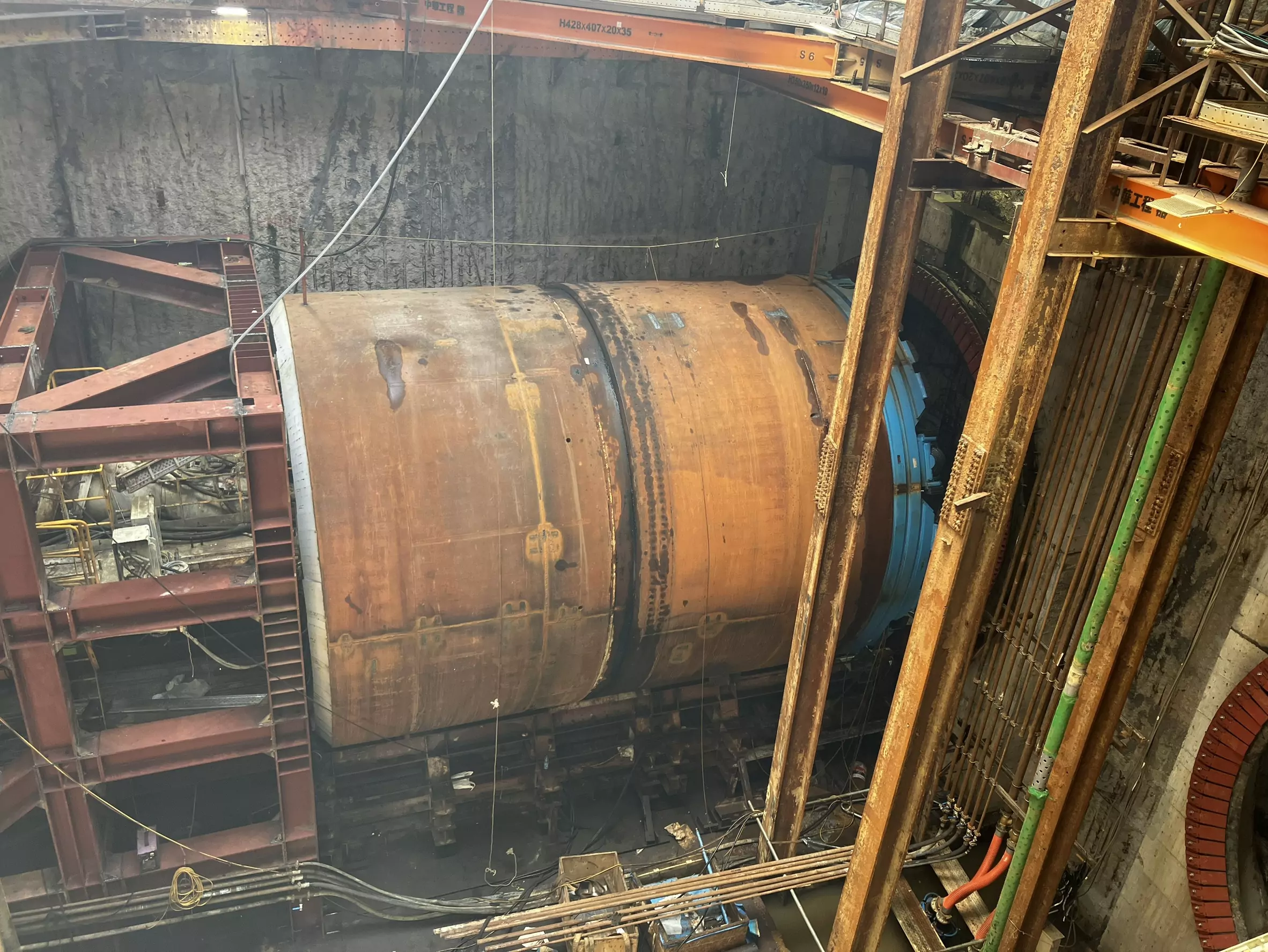 桃園捷運綠線主線拚119年全線通車 今年第6台潛盾機「換刀再戰」 桃園捷運綠線主線拚119年全線通車 今年第6台潛盾機「換刀再戰」