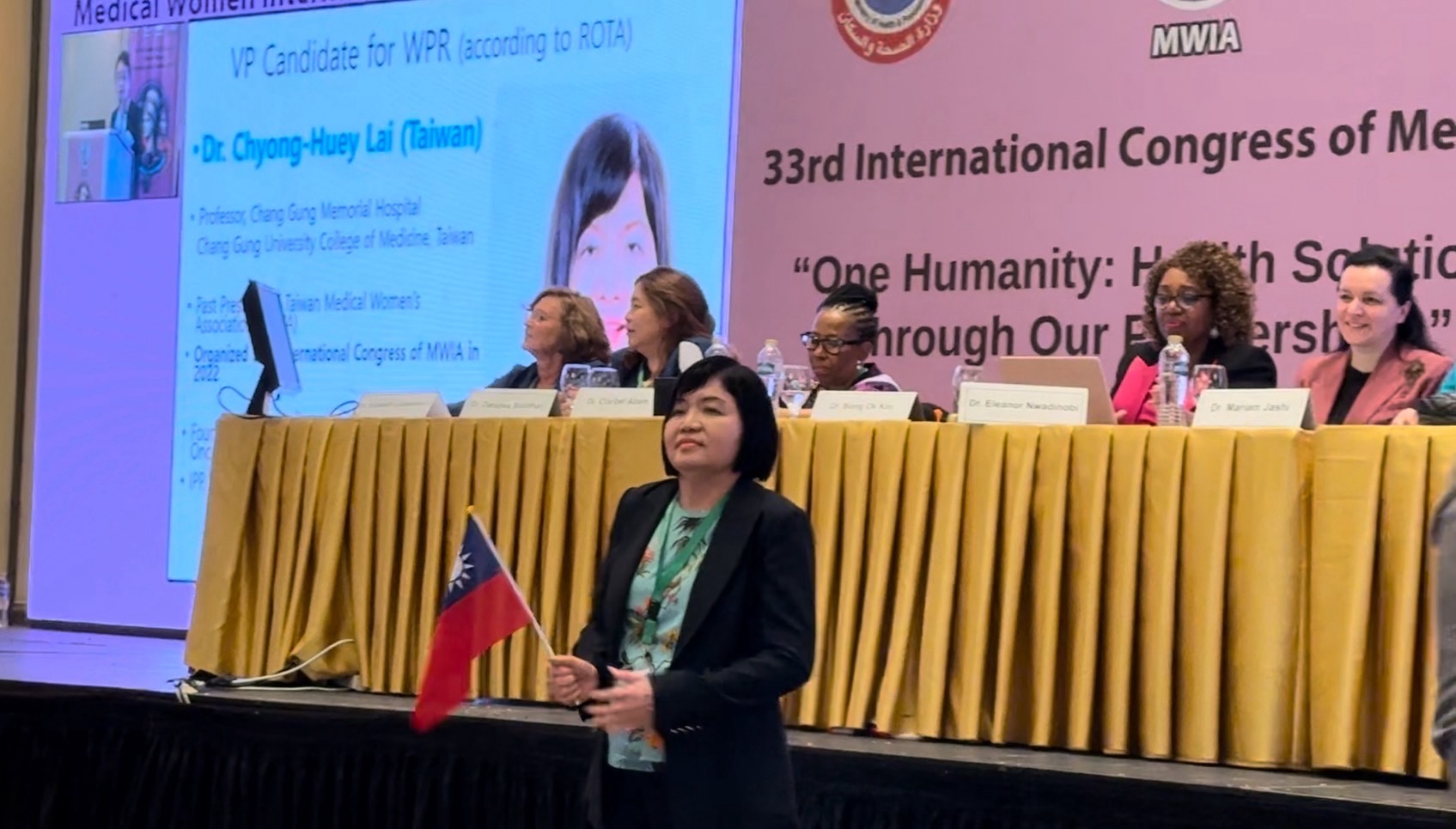 林口長庚賴瓊慧榮任國際女醫師協會副理事長暨亞太地區主席 讓世界看見台灣 S 3825731