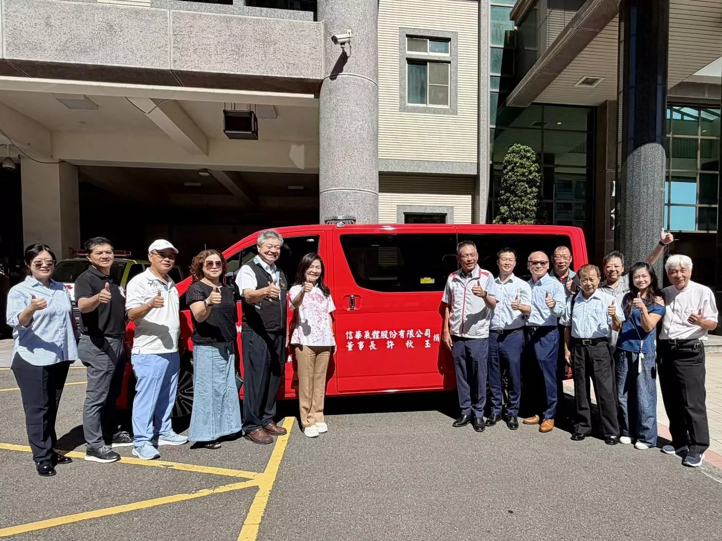 桃園在地企業暖心捐「災情勘查車」為消防添救災戰力 桃園在地企業暖心捐「災情勘查車」為消防添救災戰力