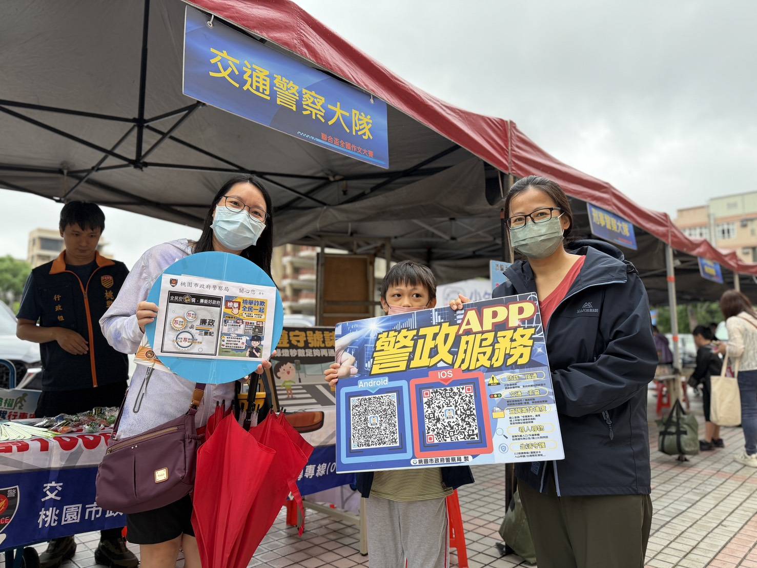 防詐、道安觀念扎根校園!桃警「三合一宣導」強化民眾安全意識 S 71098397