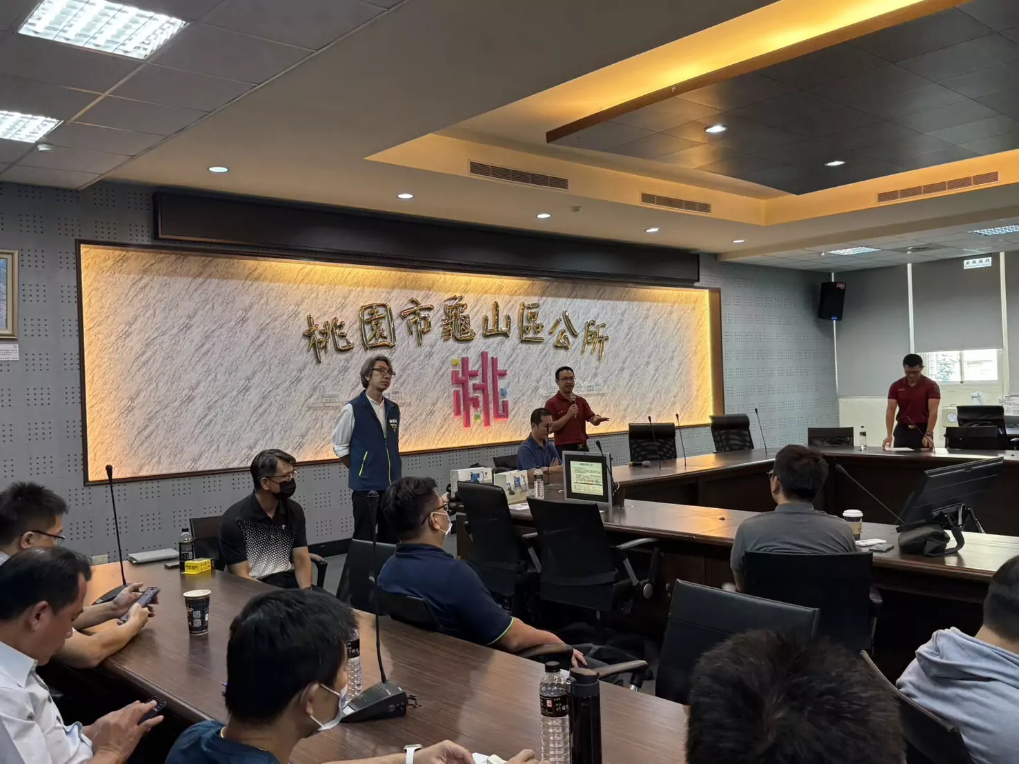 桃消龜山分隊防火管理人座談會登場 提升企業防災韌性 桃消龜山分隊防火管理人座談會登場 提升企業防災韌性