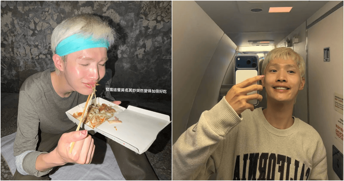 不怕和八炯碰面!鍾明軒花蓮當鏟子超人 噴汗吃便當:加倍好吃