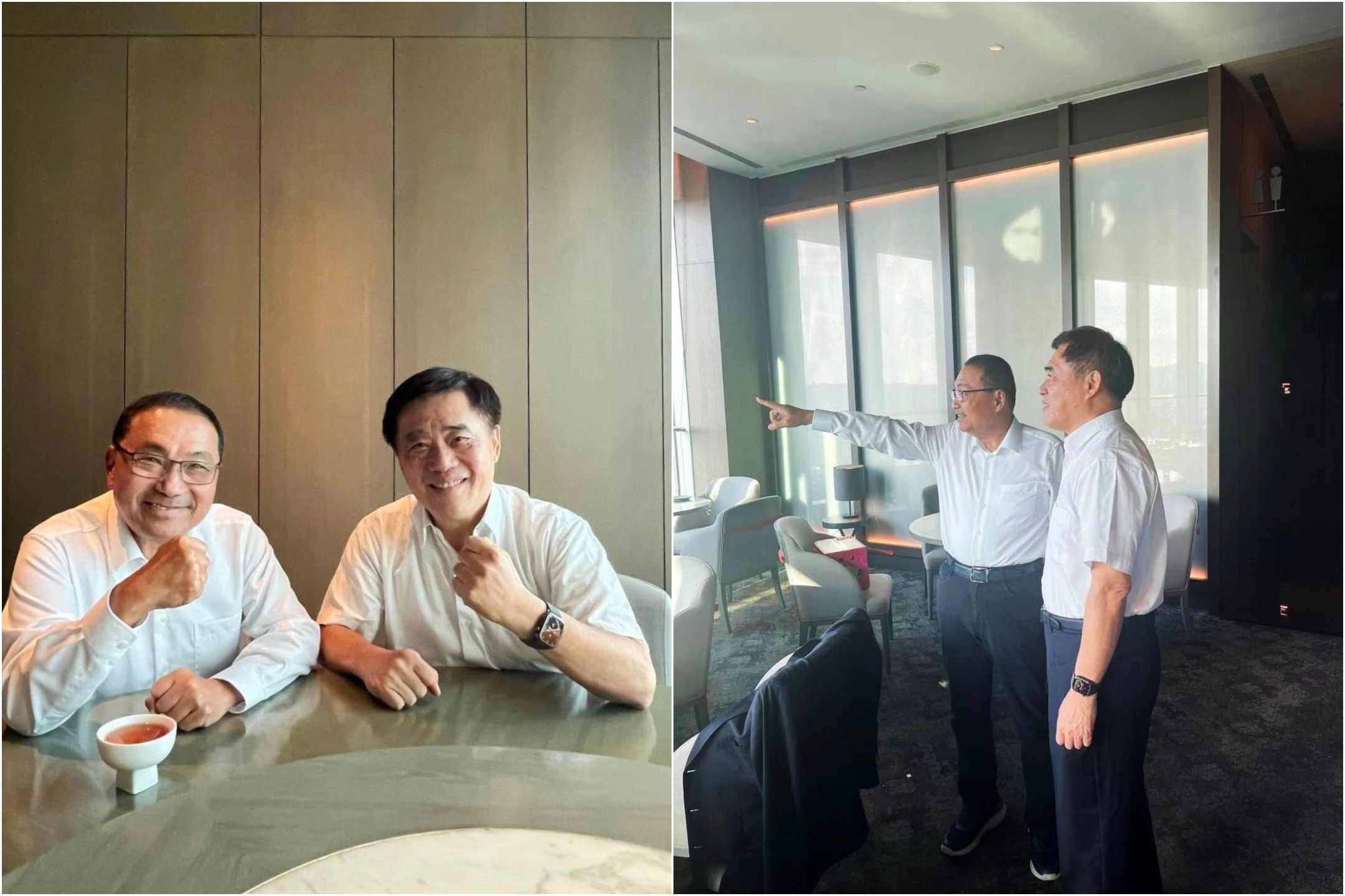 中秋相見!侯友宜挺郝龍斌參選黨主席 兩人因公車挾持案結緣