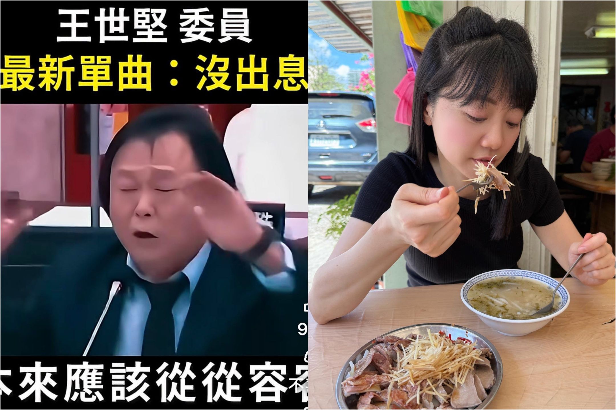 王世堅「質詢變神曲」爆紅 高嘉瑜自嘲:我真的沒出息