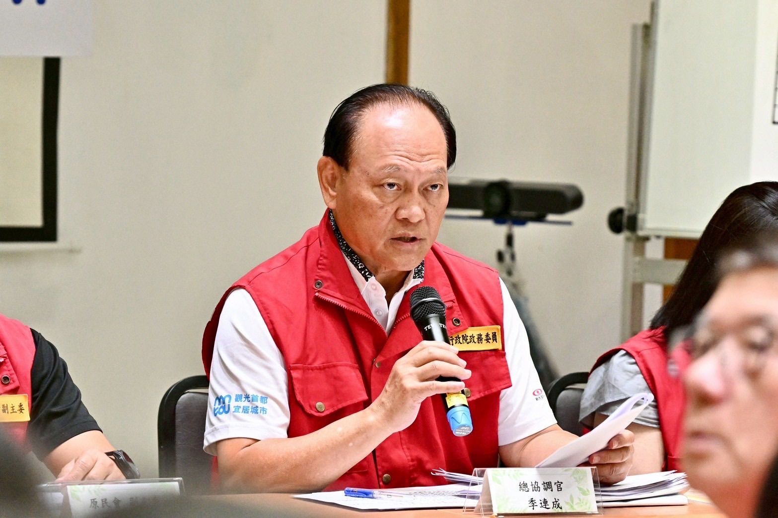 鏟子超人納保!下火車掃QRcode即可投保 季連成:中央全額負擔