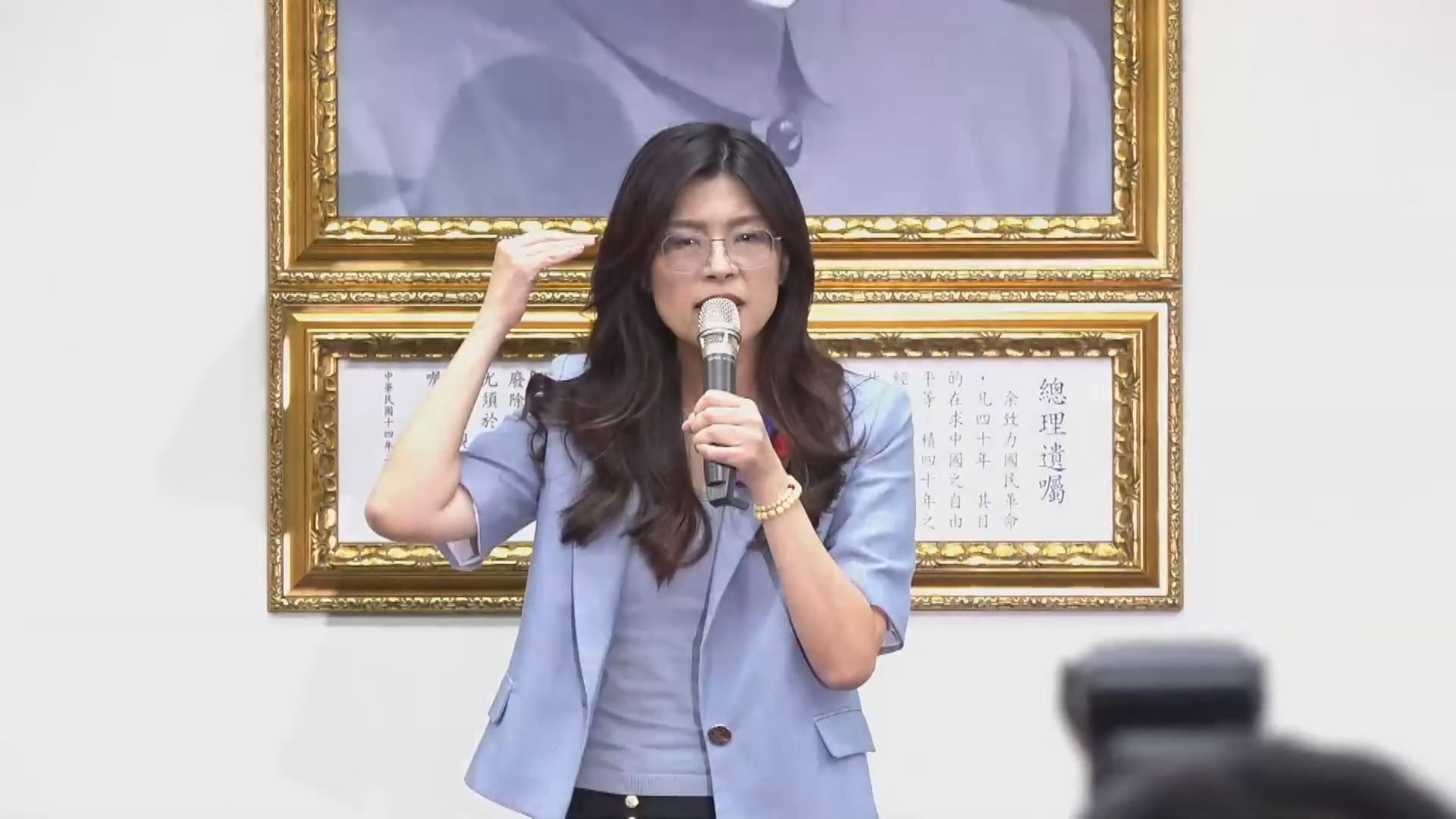 未來將赴中會見習近平 鄭麗文:為推動和平什麼人都願意見