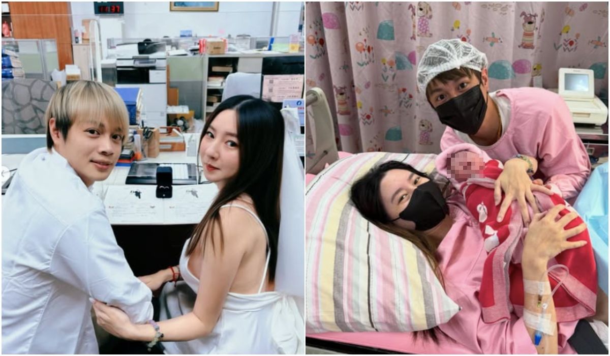 5月才用西瓜求婚 儒哥當爸了!曝1家3口照喊:我好感動啊