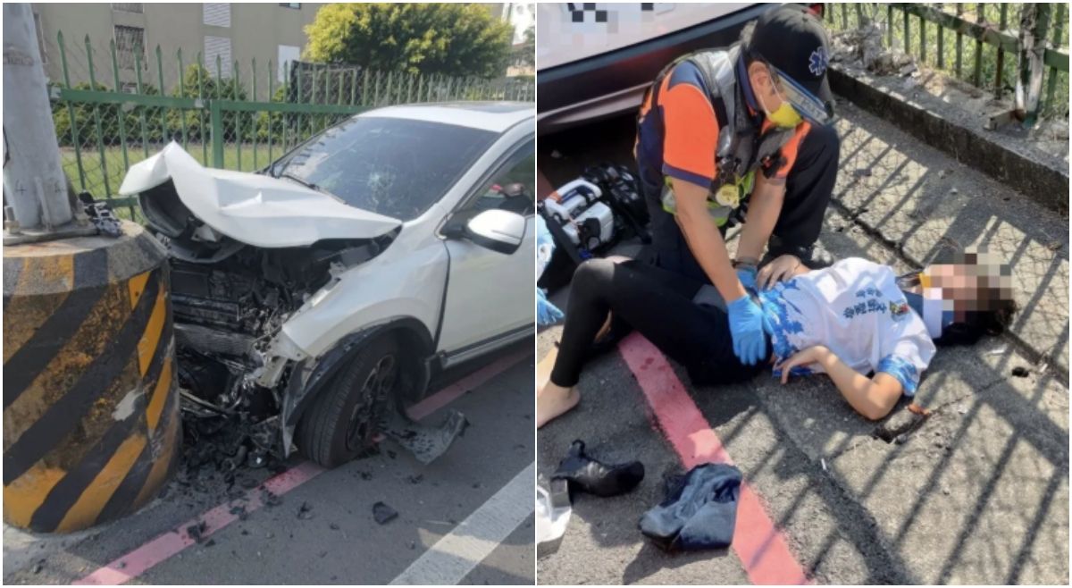 25歲男疑疲勞駕駛!1家4口遊台南自撞 3月大女兒身亡