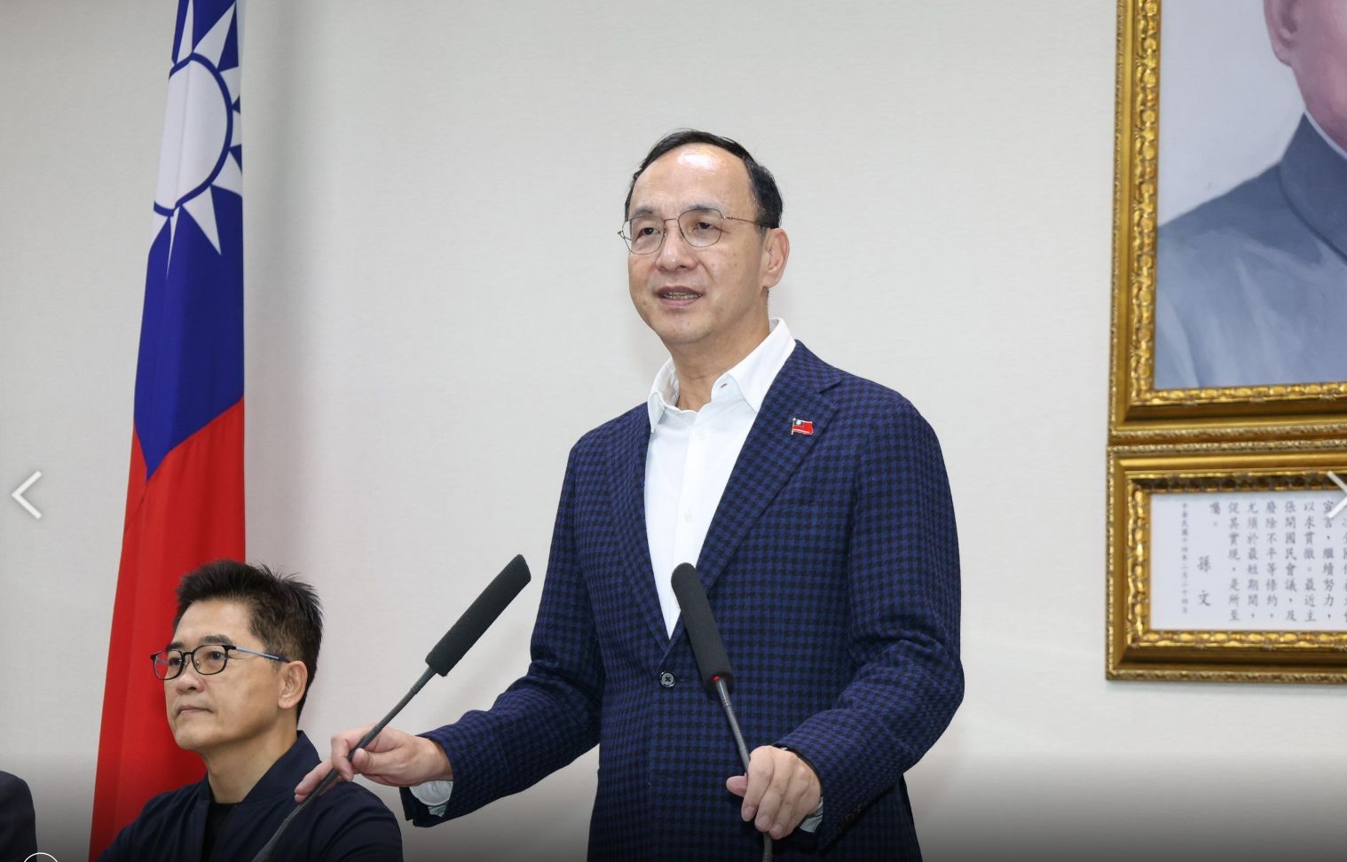 最後中常會 朱立倫:國民黨政策是為全台、總辭是給鄭麗文空間