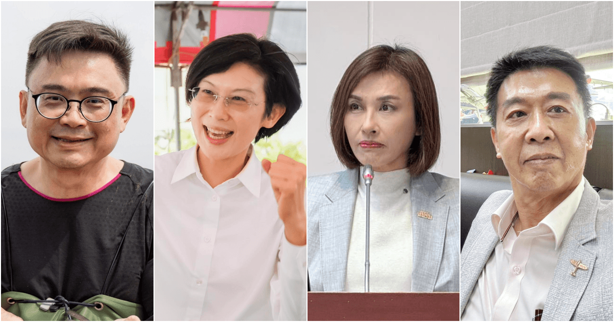 林佳龍讚林岱樺「不貪不取」挺參選高雄市長 初選3對手回應了