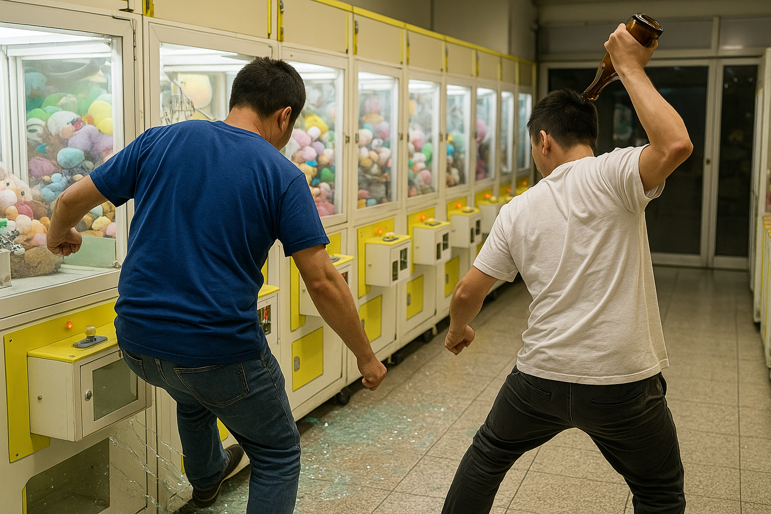 網紅「吃屎哥」娃娃機店遭砸 怒喊:台灣沒有言論自由嗎?