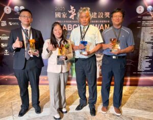 公務人員傑出貢獻獎得獎揭曉 桃園工務局科長陳翠慧獲殊榮