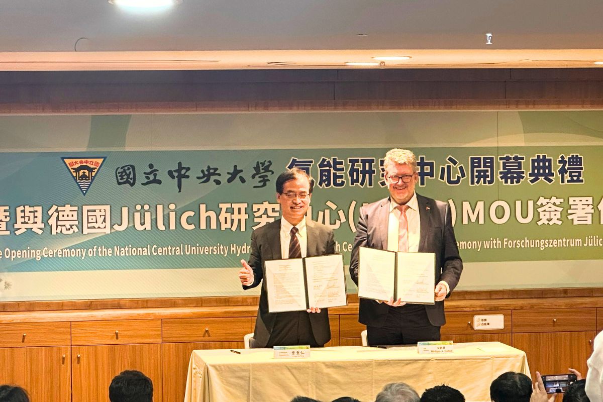 中央大學成立氫能研究中心 為邁向淨零排放貢獻學術與創新能量 20251105 2