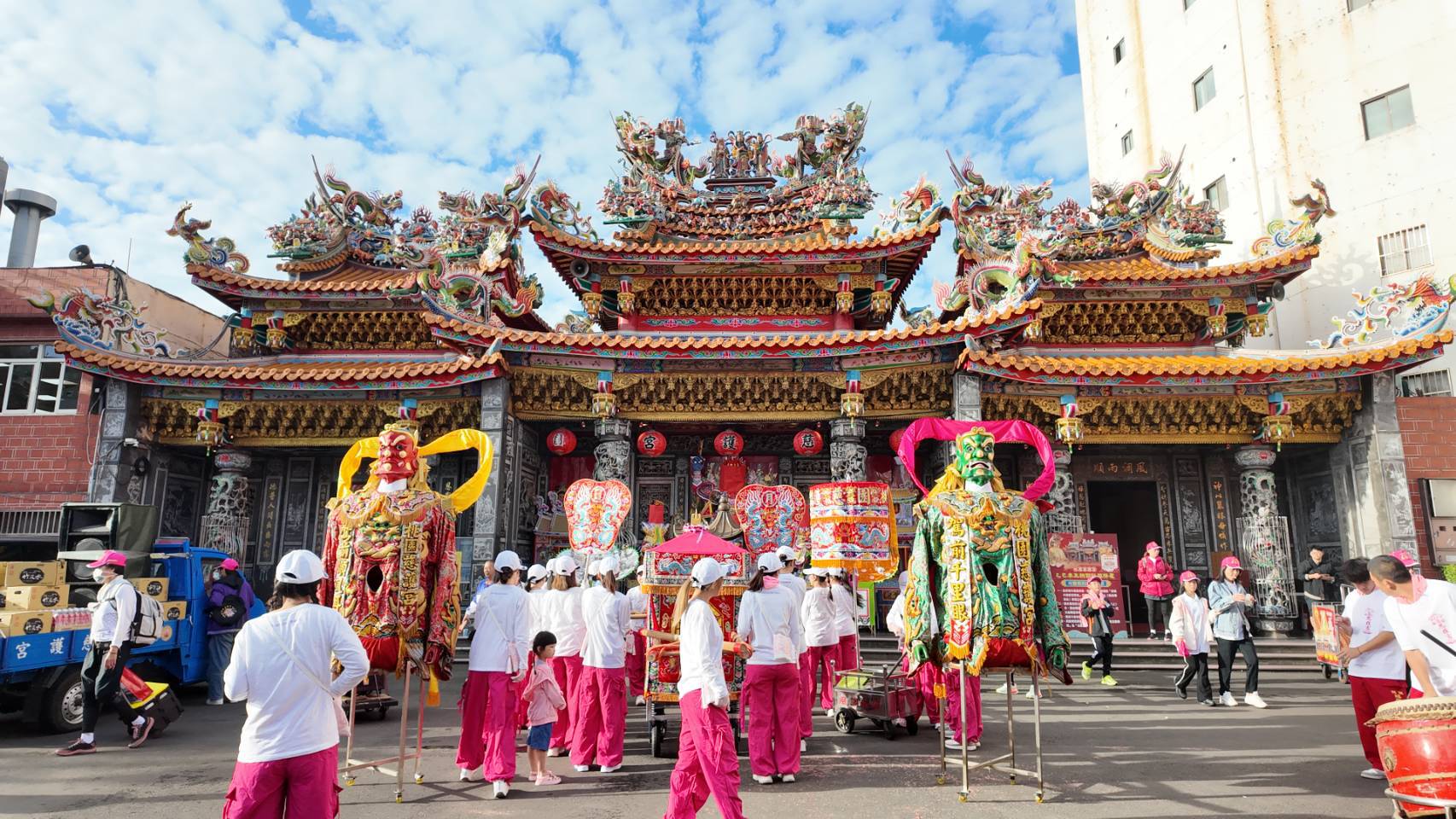 「桃園媽」出巡踏訪十五街庒 慈護宮展開三日祈福行程 250435 0
