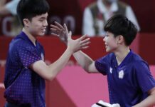 「黃金混雙」林昀儒、鄭怡靜展現絕佳默契 晉WTT馬斯喀特球星挑戰賽8強