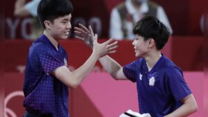 「黃金混雙」林昀儒、鄭怡靜展現絕佳默契 晉WTT馬斯喀特球星挑戰賽8強