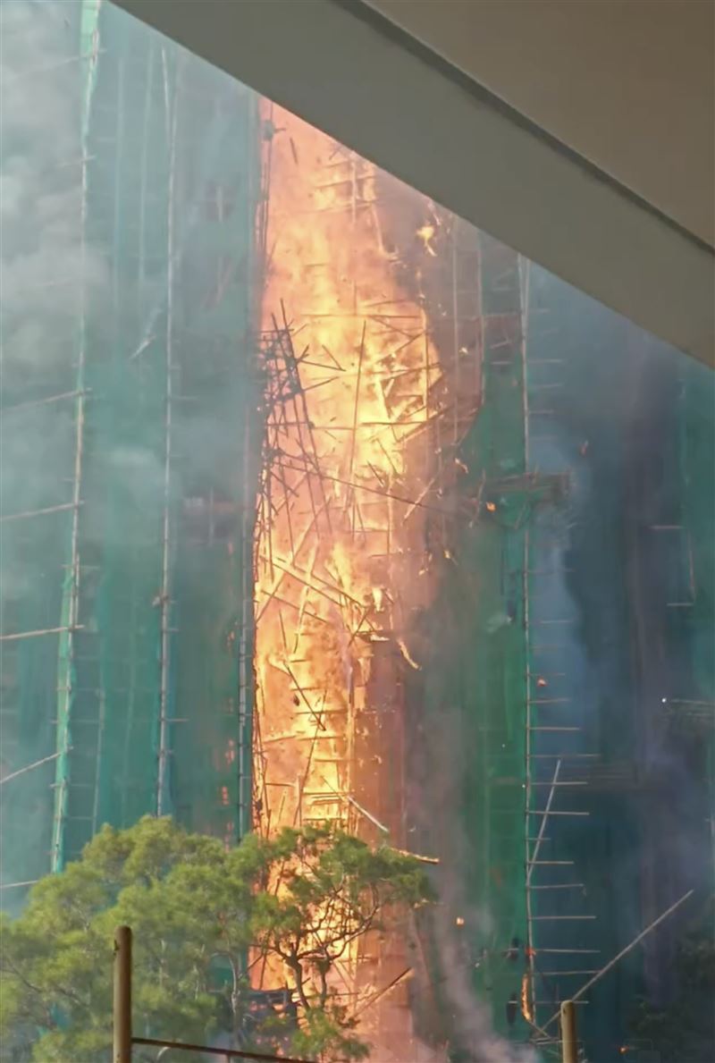 香港宏福苑大火 燒出竹棚存廢議題
