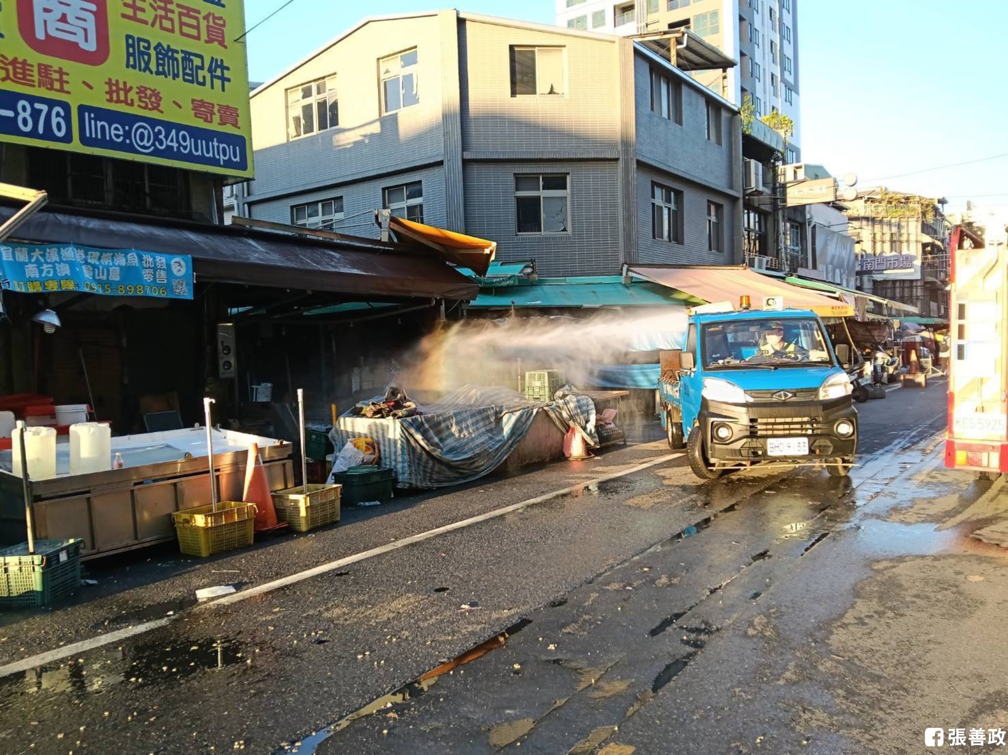 市府啟動水電與結構安全檢查 張善政:陪攤商把南門市場撐起來 577051552 1597347965087763 3273548769284150246 n