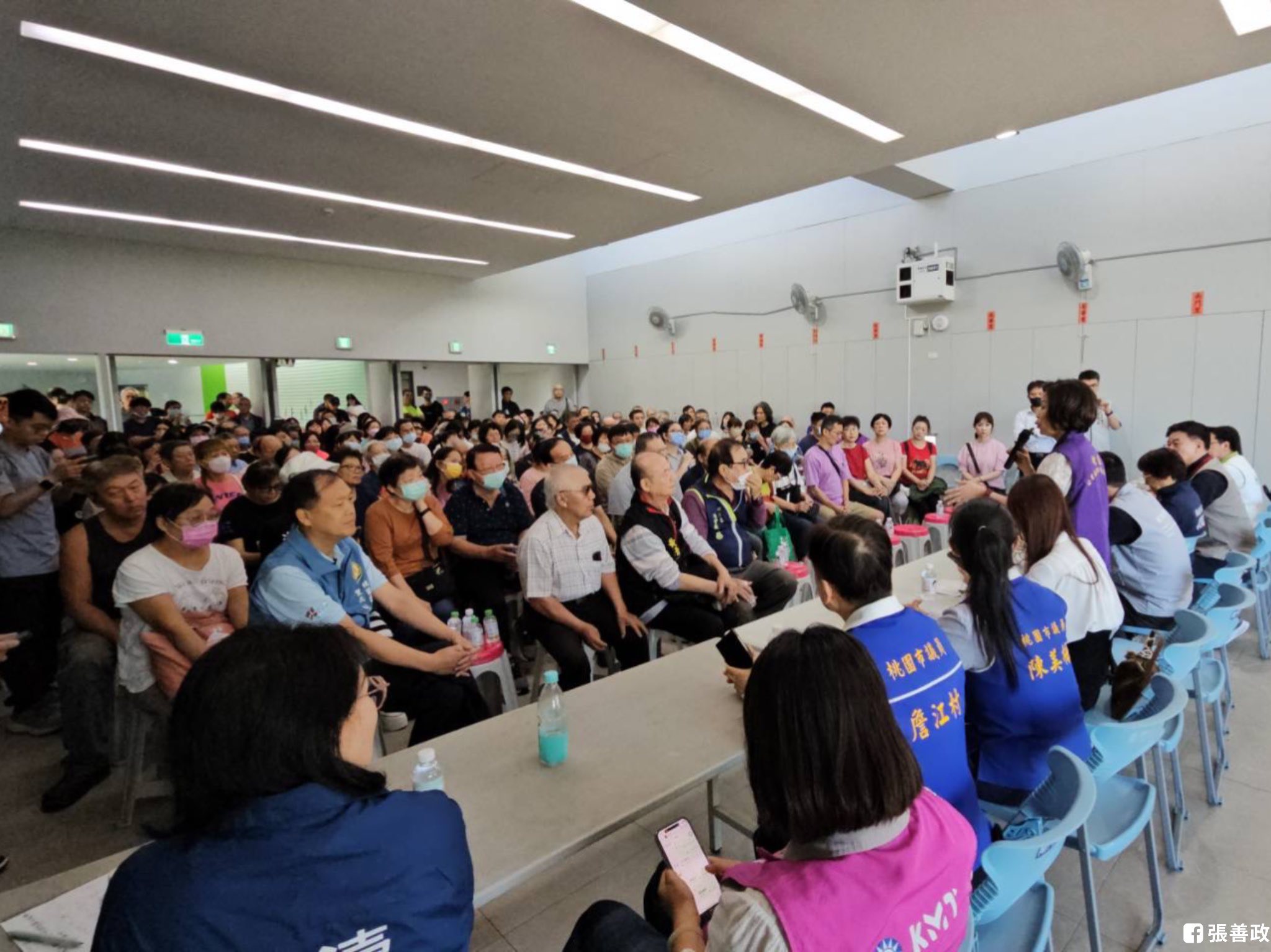 市府啟動水電與結構安全檢查 張善政:陪攤商把南門市場撐起來 577499729 1597347898421103 2851232525964903417 n