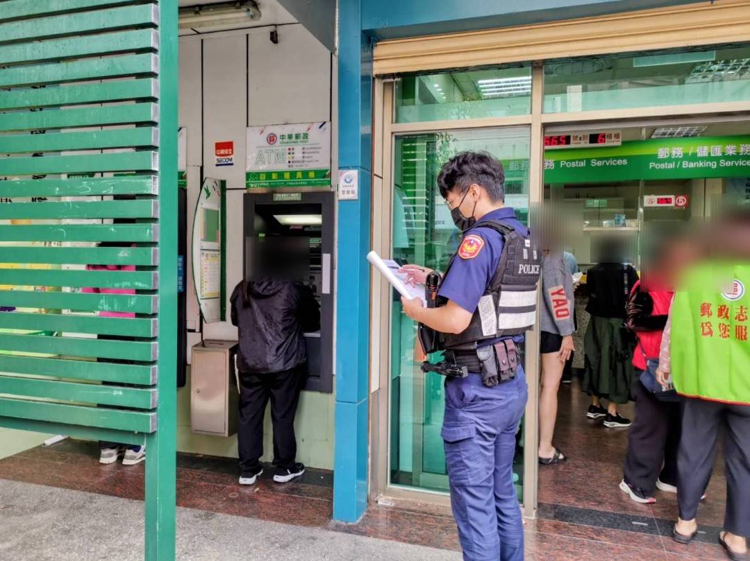 ATM領普發1萬今上路 蘆竹警加強巡守維護治安