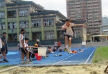 經國國中18週年校慶!全新藍色跑道啟用師生家長同歡