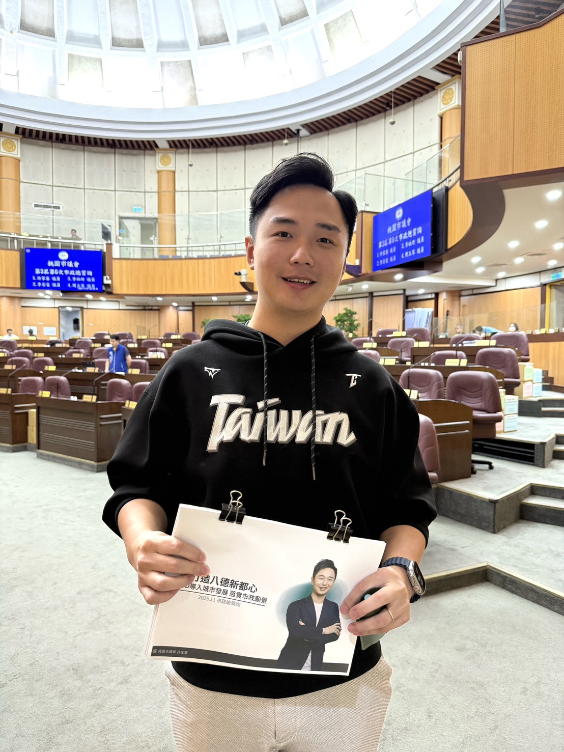 許家睿籲桃園以EOD導向進行都市整體規劃 改善學校空間不足問題 S 139657223