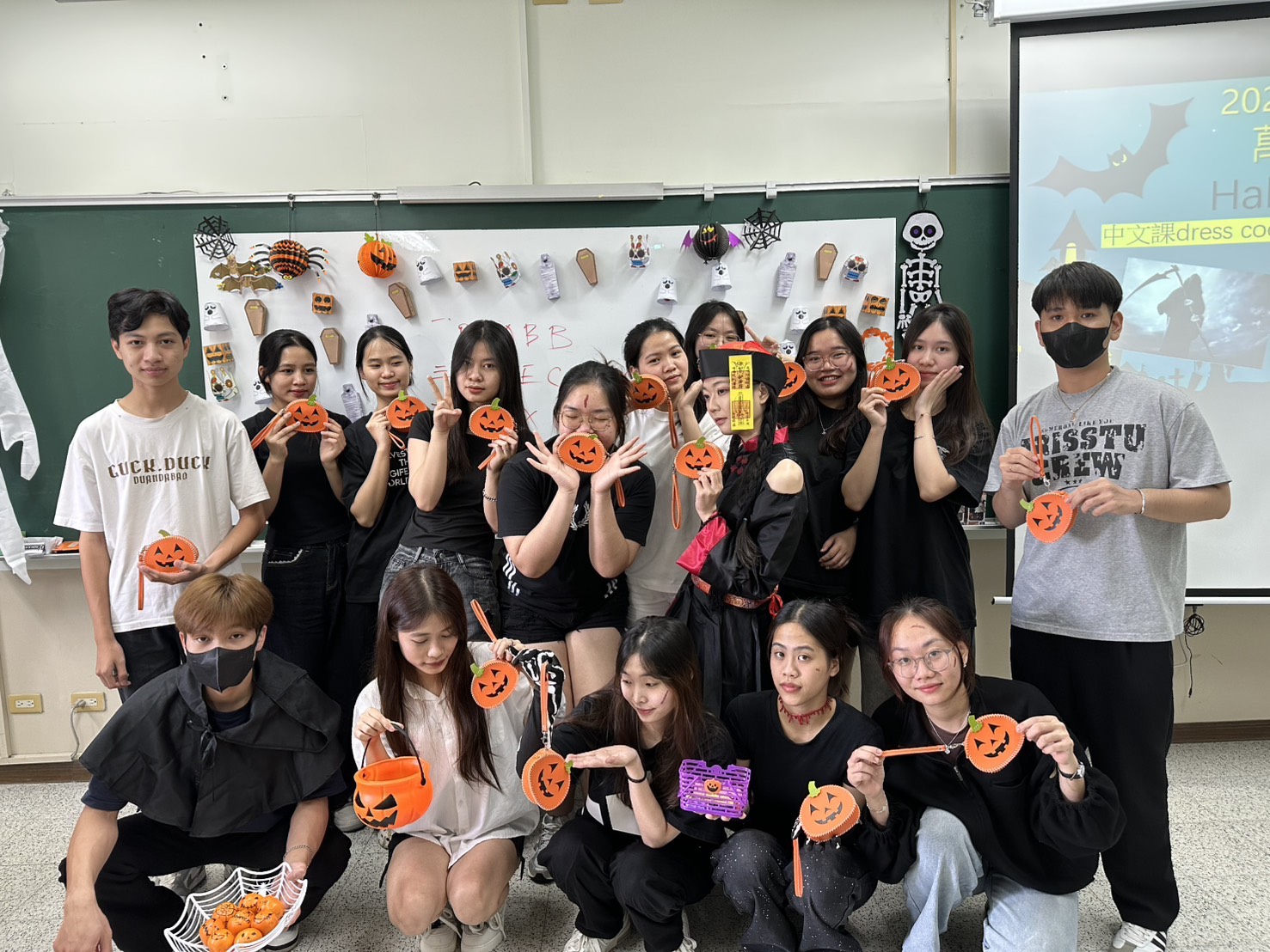開南大學萬聖節活動考驗外籍生「中文能力」 繞口令挑戰獲熱烈回響 S 33382509 0