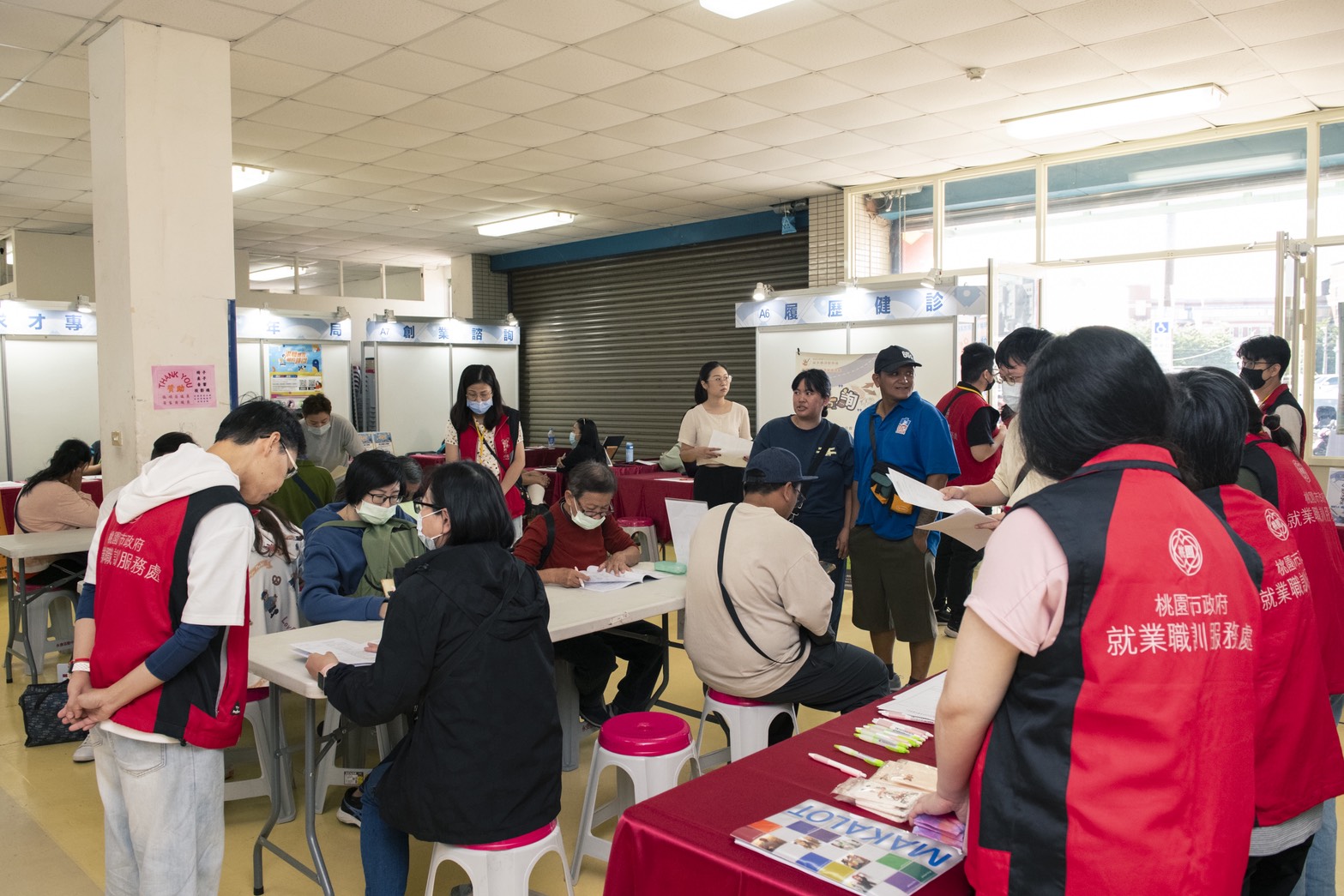 「職涯攜手 一鹿相伴!」就博會登場 桃市推動多元就業打造幸福職場 S 47464498 0